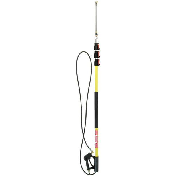 24' Telescoping Wand with Support Belt for Hot Cold Pressure Washer